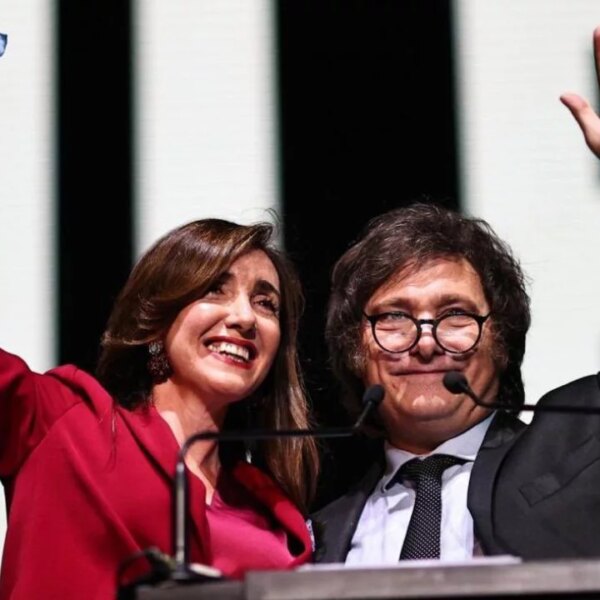 Victoria Villarruel le agradeció a Javier Milei por haberla elegido como vice